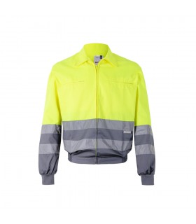 VL NEPTUNE Chaqueta de sarga bicolor 210g m en poliester 80 y algodon 20