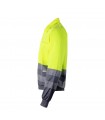 VL NEPTUNE Chaqueta de sarga bicolor 210g m en poliester 80 y algodon 20