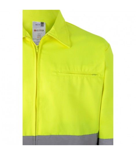 VL NEPTUNE Chaqueta de sarga bicolor 210g m en poliester 80 y algodon 20