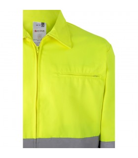 VL NEPTUNE Chaqueta de sarga bicolor 210g m en poliester 80 y algodon 20