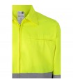 VL NEPTUNE Chaqueta de sarga bicolor 210g m en poliester 80 y algodon 20