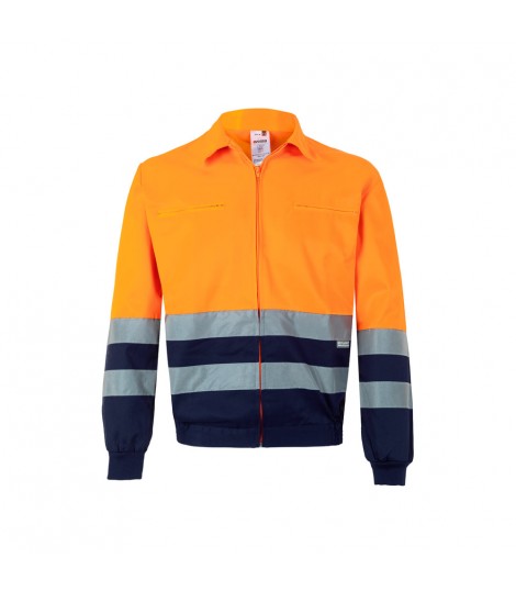 VL NEPTUNE Chaqueta de sarga bicolor 210g m en poliester 80 y algodon 20