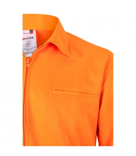 VL NEPTUNE Chaqueta de sarga bicolor 210g m en poliester 80 y algodon 20