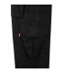 VL ATHENA Pantalon de sarga bicolor 210 g m forrado multibolsillos en algodon 20 y poliester 80 