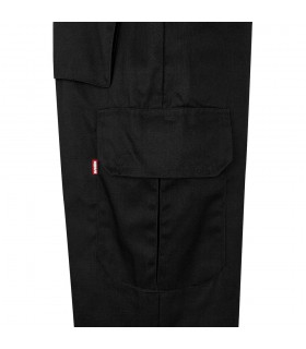 VL ATHENA Pantalon de sarga bicolor 210 g m forrado multibolsillos en algodon 20 y poliester 80 