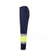 VL ATHENA Pantalon de sarga bicolor 210 g m forrado multibolsillos en algodon 20 y poliester 80 