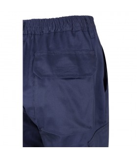 VL ATHENA Pantalon de sarga bicolor 210 g m forrado multibolsillos en algodon 20 y poliester 80 