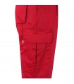 VL ATHENA Pantalon de sarga bicolor 210 g m forrado multibolsillos en algodon 20 y poliester 80 