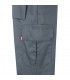 VL ATHENA Pantalon de sarga bicolor 210 g m forrado multibolsillos en algodon 20 y poliester 80 