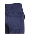 VL ATHENA Pantalon de sarga bicolor 210 g m forrado multibolsillos en algodon 20 y poliester 80 