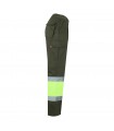 VL ATHENA Pantalon de sarga bicolor 210 g m forrado multibolsillos en algodon 20 y poliester 80 
