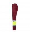 VL ATHENA Pantalon de sarga bicolor 210 g m forrado multibolsillos en algodon 20 y poliester 80 