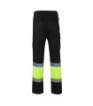 VL POSEIDON Pantalon de sarga multibolsillos bicolor 210 g m en algodon 20 y poliester 80 