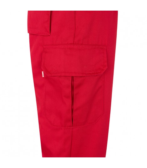 VL POSEIDON Pantalon de sarga multibolsillos bicolor 210 g m en algodon 20 y poliester 80 