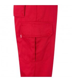 VL POSEIDON Pantalon de sarga multibolsillos bicolor 210 g m en algodon 20 y poliester 80 