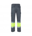 VL POSEIDON Pantalon de sarga multibolsillos bicolor 210 g m en algodon 20 y poliester 80 