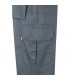 VL POSEIDON Pantalon de sarga multibolsillos bicolor 210 g m en algodon 20 y poliester 80 