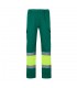 VL POSEIDON Pantalon de sarga multibolsillos bicolor 210 g m en algodon 20 y poliester 80 