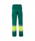VL POSEIDON Pantalon de sarga multibolsillos bicolor 210 g m en algodon 20 y poliester 80 
