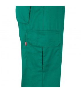 VL POSEIDON Pantalon de sarga multibolsillos bicolor 210 g m en algodon 20 y poliester 80 