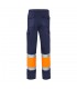 VL POSEIDON Pantalon de sarga multibolsillos bicolor 210 g m en algodon 20 y poliester 80 