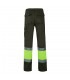 VL POSEIDON Pantalon de sarga multibolsillos bicolor 210 g m en algodon 20 y poliester 80 