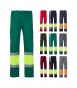 VL POSEIDON LARGE Pantalon de sarga multibolsillos bicolor 210 g m en algodon 20 y poliester 80 