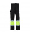 VL POSEIDON LARGE Pantalon de sarga multibolsillos bicolor 210 g m en algodon 20 y poliester 80 