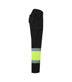 VL POSEIDON LARGE Pantalon de sarga multibolsillos bicolor 210 g m en algodon 20 y poliester 80 