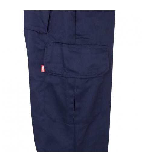 VL POSEIDON LARGE Pantalon de sarga multibolsillos bicolor 210 g m en algodon 20 y poliester 80 