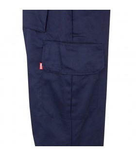 VL POSEIDON LARGE Pantalon de sarga multibolsillos bicolor 210 g m en algodon 20 y poliester 80 