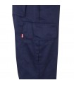 VL POSEIDON LARGE Pantalon de sarga multibolsillos bicolor 210 g m en algodon 20 y poliester 80 