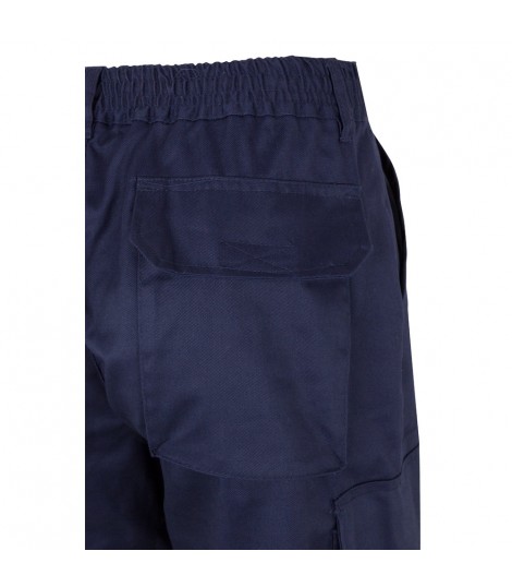 VL POSEIDON LARGE Pantalon de sarga multibolsillos bicolor 210 g m en algodon 20 y poliester 80 