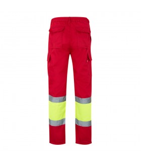 VL POSEIDON LARGE Pantalon de sarga multibolsillos bicolor 210 g m en algodon 20 y poliester 80 
