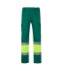 VL POSEIDON LARGE Pantalon de sarga multibolsillos bicolor 210 g m en algodon 20 y poliester 80 