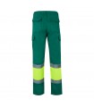 VL POSEIDON LARGE Pantalon de sarga multibolsillos bicolor 210 g m en algodon 20 y poliester 80 