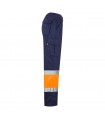 VL POSEIDON LARGE Pantalon de sarga multibolsillos bicolor 210 g m en algodon 20 y poliester 80 