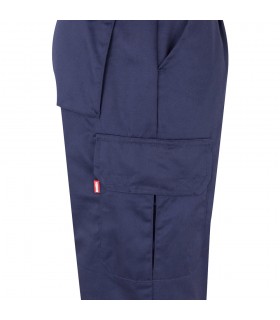 VL POSEIDON LARGE Pantalon de sarga multibolsillos bicolor 210 g m en algodon 20 y poliester 80 