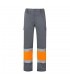 VL POSEIDON LARGE Pantalon de sarga multibolsillos bicolor 210 g m en algodon 20 y poliester 80 