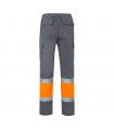 VL POSEIDON LARGE Pantalon de sarga multibolsillos bicolor 210 g m en algodon 20 y poliester 80 