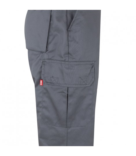 VL POSEIDON LARGE Pantalon de sarga multibolsillos bicolor 210 g m en algodon 20 y poliester 80 