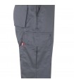 VL POSEIDON LARGE Pantalon de sarga multibolsillos bicolor 210 g m en algodon 20 y poliester 80 