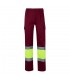 VL POSEIDON LARGE Pantalon de sarga multibolsillos bicolor 210 g m en algodon 20 y poliester 80 
