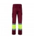 VL POSEIDON LARGE Pantalon de sarga multibolsillos bicolor 210 g m en algodon 20 y poliester 80 