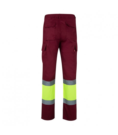 VL POSEIDON LARGE Pantalon de sarga multibolsillos bicolor 210 g m en algodon 20 y poliester 80 