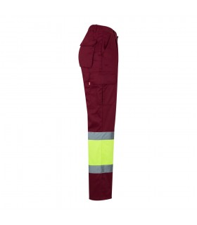 VL POSEIDON LARGE Pantalon de sarga multibolsillos bicolor 210 g m en algodon 20 y poliester 80 