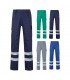 VL ASCLEPIUS Pantalon multibolsillos de sarga 200g m en algodon 35 y poliester 65