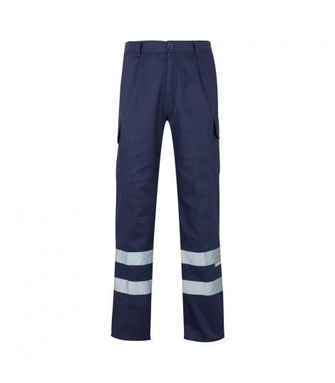 VL ASCLEPIUS Pantalon multibolsillos de sarga 200g m en algodon 35 y poliester 65