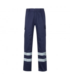 VL ASCLEPIUS Pantalon multibolsillos de sarga 200g m en algodon 35 y poliester 65