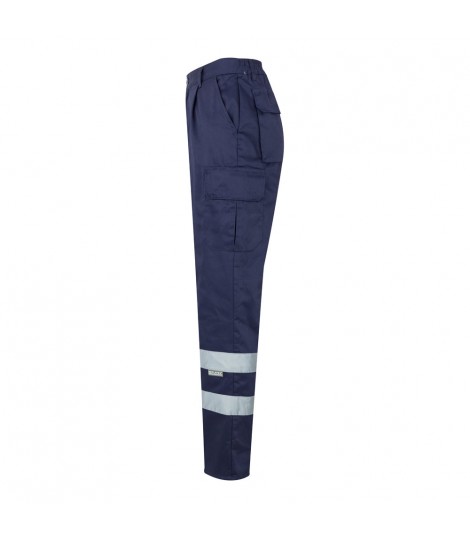 VL ASCLEPIUS Pantalon multibolsillos de sarga 200g m en algodon 35 y poliester 65